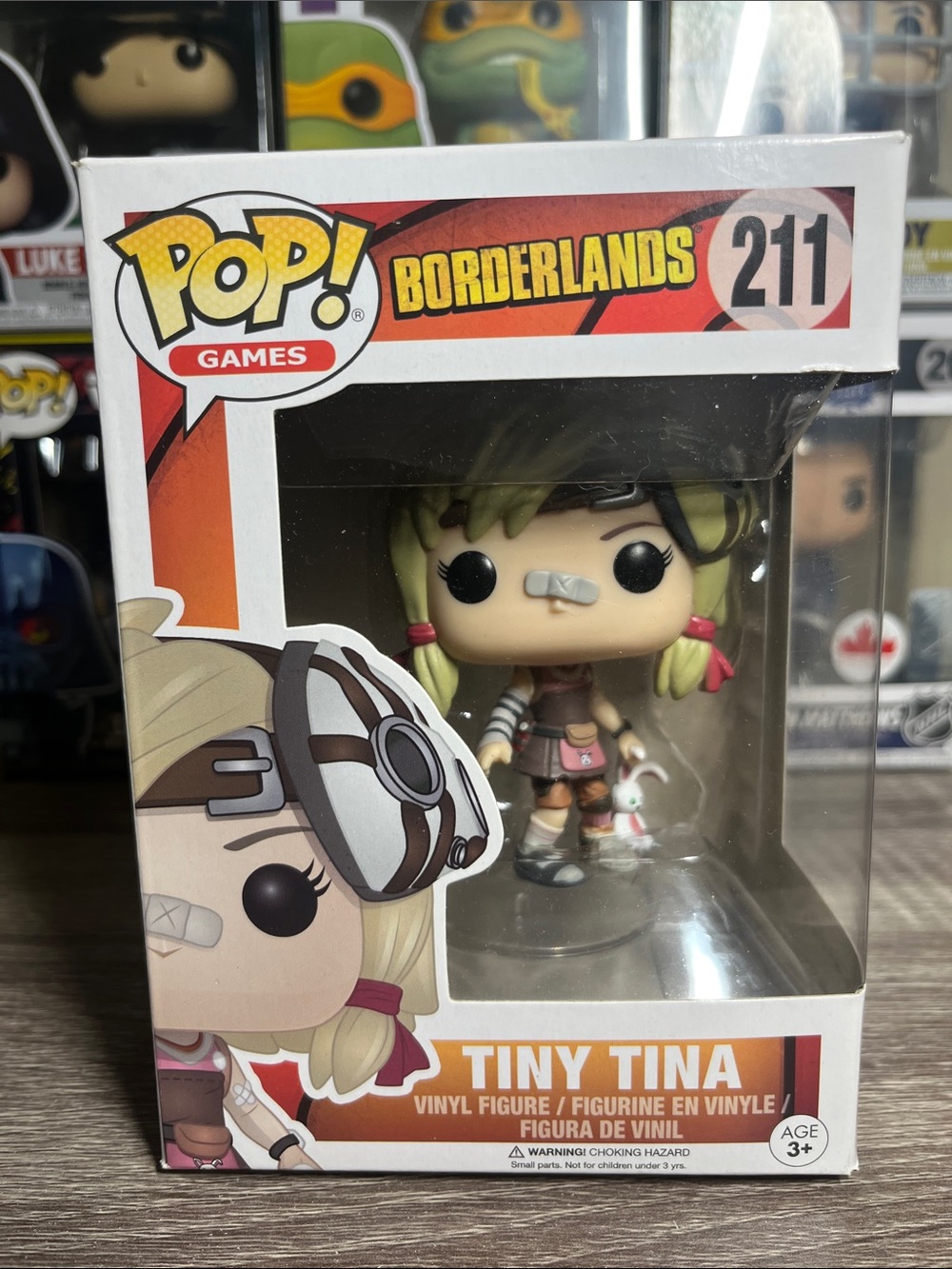 Funko Pop! Borderlands Tiny Tina - Yellow, Pink, Black